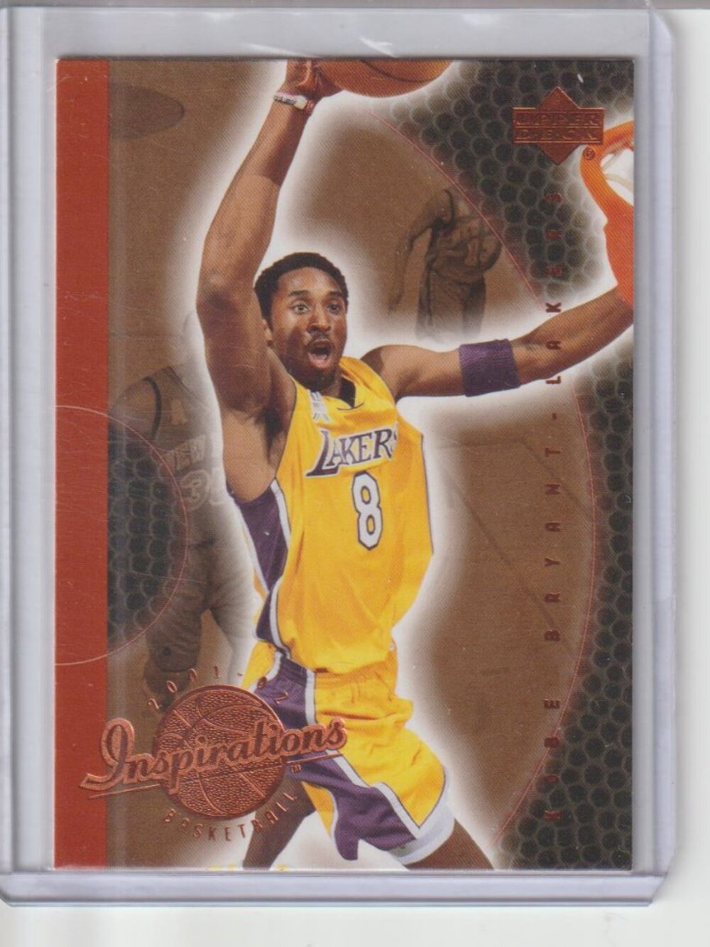 Kobe Bryant 2001-02 Upper Deck Inspirations HOF-Lakers #38